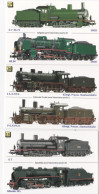 3 Calendars Models Of Steam Locomotives 2017, Czech Rep, - Kleinformat : 2001-...