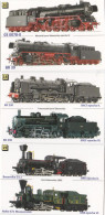 3 Calendars Models Of Steam Locomotives 2017, Czech Rep, - Petit Format : 2001-...