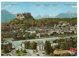 DIE GEGENDEN VON SALZBURG ".-  SALZBURG.- ( AUSTRIA ) - Salzburg Stadt