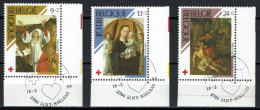 België 1989 OBP 2312/14 - Croix Rouge, Red Cross - Schilderij, Painting, Tableau - Bonne Valeur - Usados