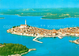 73197822 Rovinj Istrien Fliegeraufnahme Rovinj Istrien - Croatia