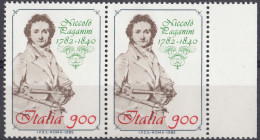 ITALIA - 1982 - Coppia Nuova MNH Di Yvert 1520 Uniti Fra Loro Con Margine Di Foglio. - 1981-90: Neufs