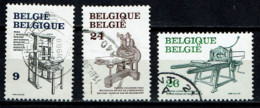 België 1988 OBP 2309/2311 - Y&T 2309/11 - Boekdrukkunst, Imprimerie, Printing Press - Gebruikt