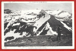 Aulus-les-Bains (09) Pic De Très-Comtes Et D'Aubé Vue Prise Le 18 Juin Du Plateau De Saleix 2scans 1946 Berger & Chien - Otros & Sin Clasificación