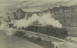 Moselbahn 227 En 75603, Bernkastel - Lokomotivbild-Archiv Bellingrodt - Wuppertal Barmen - Eisenbahnen