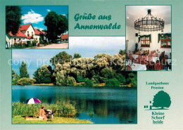 73179323 Annenwalde Densow Landgasthaus Pension Angler Am See  - Templin