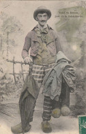 Valet De Bresse, Jour De La Saint Martin - Parapluie - Sabots- Voyagée En 1907 - Zonder Classificatie