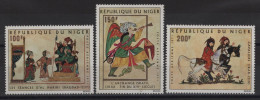 Niger - PA N°165 à 167 - Miniatures Musulmanes - * Neufs Avec Trace Charniere - Cote 9€ - Niger (1960-...)