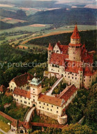 73175829 Bouzov Praha Statni Hrad Burg Fliegeraufnahme Bouzov Praha - Repubblica Ceca