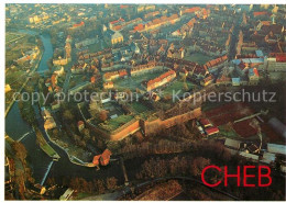 73175828 Cheb Eger Historische Altstadt Fliegeraufnahme  - Czech Republic