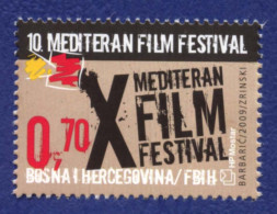 BOSNIE HERZEGOVINE. MEDITERAN FILM FESTIVAL Neuf**.2009. - Cinema