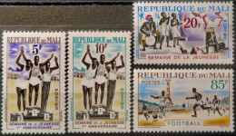 LP3844/2204 - MALI - 1963 - Semaine De La Jeunesse - SERIE COMPLETE - N°50 Et 53 NEUFS* - Malí (1959-...)