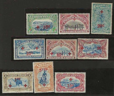 Congo   .   OBP    .   72/80   .    *      .  Ongebruikt Met Gom  .   /   .   Neuf Avec Gomme - Unused Stamps