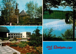 73175235 Roetgen Eifel Kirche See Stadtansicht Roetgen Eifel - Other & Unclassified