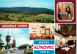 73175177 Krusne Hory Hotel Klinovec Restaurant Landschaftspanorama Erzgebirge Kr - Repubblica Ceca