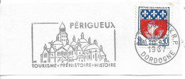 FRANCE. POSTMARK. PERIGUEUX CATHEDRAL. 1967 - 1961-....