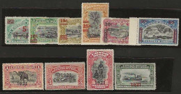 Congo   .   OBP    .   85/94   .    *      .  Ongebruikt Met Gom  .   /   .   Neuf Avec Gomme - Unused Stamps