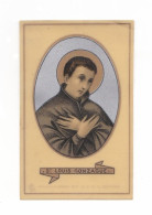 Saint Louis De Gonzague, Celluloïd Fin - Devotion Images