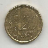 IRELAND 20 EURO CENT 2008 - Ierland
