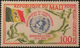 LP3844/2208 - MALI - 1961 - POSTE AERIENNE - N°11 NEUF* - Malí (1959-...)