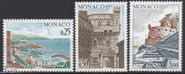 MONACO  1148-1150,  Postfrisch **, Ansichten, 1974 - Nuevos