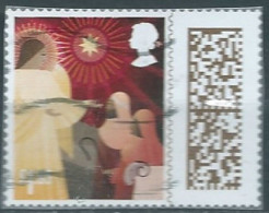 GROSSBRITANNIEN GRANDE BRETAGNE GB 2022 CHRISTMAS £1.85 USED ON PLASTIC SG 4736 MI 5072 YT 5463 SN 4297 - Gebraucht