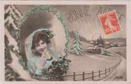 Bonne Année Femme  - Atlas- - Neujahr