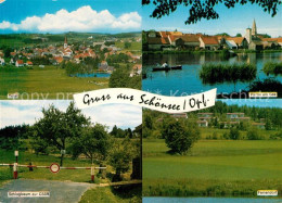 73174286 Schoensee Feriendorf CssR Staatsgrenze Panorama Schoensee - Other & Unclassified