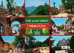 73174284 Nideggen Eifel Fachwerkhaeuser Duerener Tor Nixtor Marktplatz Burg Nide - Altri & Non Classificati