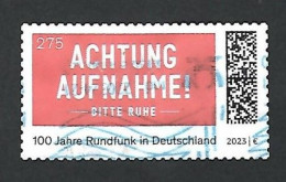 2023 Achtung Aufnahme Rundfunck Radio  - HIGH Value !!! - Used Stamps