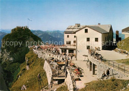 73174204 Wendelsteinhaus Berghaus Mangfallgebirge Fernsicht Alpen Wendelsteinhau - Autres & Non Classés