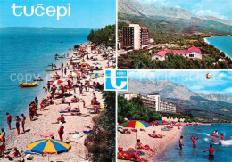 73174149 Tucepi Kuestenpanorama Strand Tucepi - Kroatië