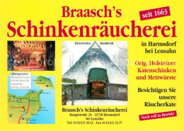 73174140 Harmsdorf Holstein Braasch's Schinkenraeucherei Historisches Handwerk H - Other & Unclassified