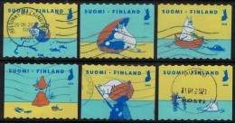 2020 Finland, Moomins - Oursea, Complete Used Set. - Gebraucht