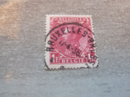 Belgique - Roi Léopold - 1f. - Rose-rouge - Oblitéré - Année 1936 - - Used Stamps