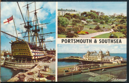 °°° 30911 - UK - PORTSMOUTH & SOUTHSEA - VIEWS - 1969 With Stamps °°° - Portsmouth