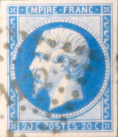 R1311/3127 - FRANCE - NAPOLEON III N°14B - LUXE - PC 1172 : ELBEUF (Seine Inférieure) - BELLE MARGE - 1853-1860 Napoleon III