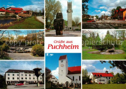 73173522 Puchheim Kirche Brunnen Park Puchheim - Sonstige & Ohne Zuordnung