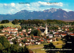 73173516 Prien Chiemsee Hochgern Hochfelln Kirche Prien Chiemsee - Sonstige & Ohne Zuordnung