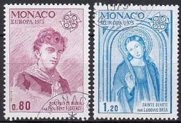 MONACO  1167-1168,  Gestempelt, Europa CEPT: Gemälde, 1975 - Used Stamps