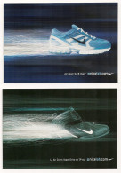 Lot De 8 CP Sport. Nike; Go Sport. - Publicidad