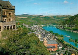 73173427 Oberwesel Rhein Blick Ueber Den Rhein Kirche  Oberwesel Rhein - Oberwesel