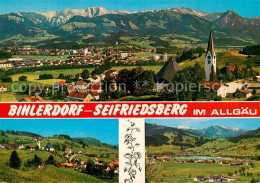 73173415 Bihlerdorf Allgaeu Seifriedsberg Kirche Panorama Bihlerdorf Allgaeu - Sonstige & Ohne Zuordnung