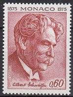 MONACO  1175,  Postfrisch **, Albert Schweitzer, 1975 - Unused Stamps