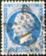 R1311/3128 - FRANCE - NAPOLEON III N°22 - ETOILE N°19 De PARIS - 1862 Napoleon III