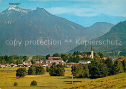 73173405 Bernau Chiemsee Panorama Kirche  Bernau Chiemsee - Altri & Non Classificati