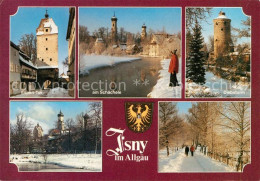 73173355 Isny Allgaeu Espantor Schaechele Diebsturm Winterspaziergang Isny Allga - Other & Unclassified