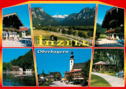 73173337 Inzell Kirche Badestelle Parkanlage Panorama Inzell - Other & Unclassified