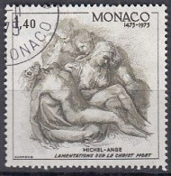 MONACO  1188,  Gestempelt, Michelangelo, 1975 - Oblitérés