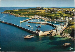 56. ILE DE GROIX. PORT TUDY. VUE AERIENNE. 1975. - Autres & Non Classés